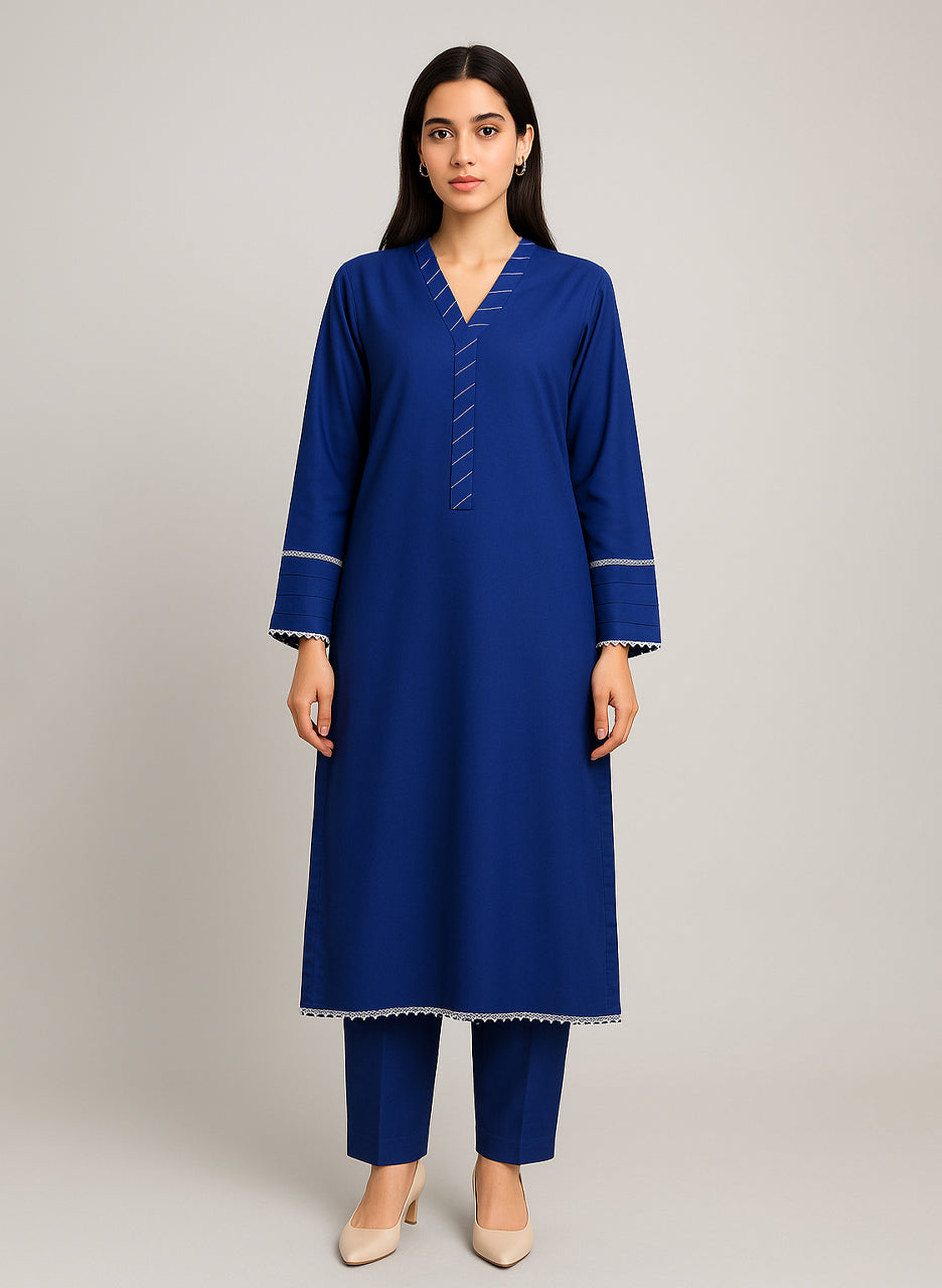Tealish Blue Pakistani Women’s Co-Ord Set