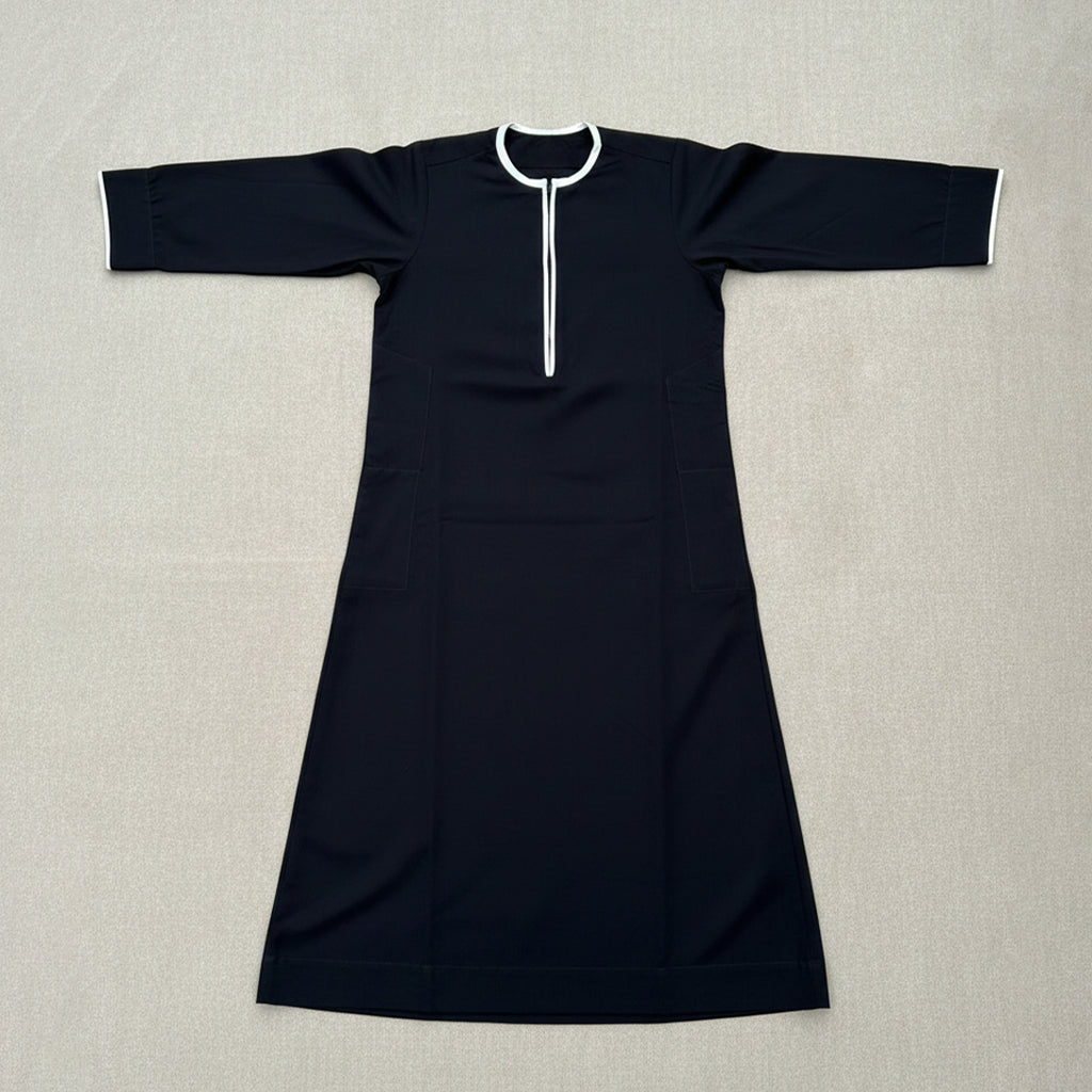 Onyx Black Kids Thobe