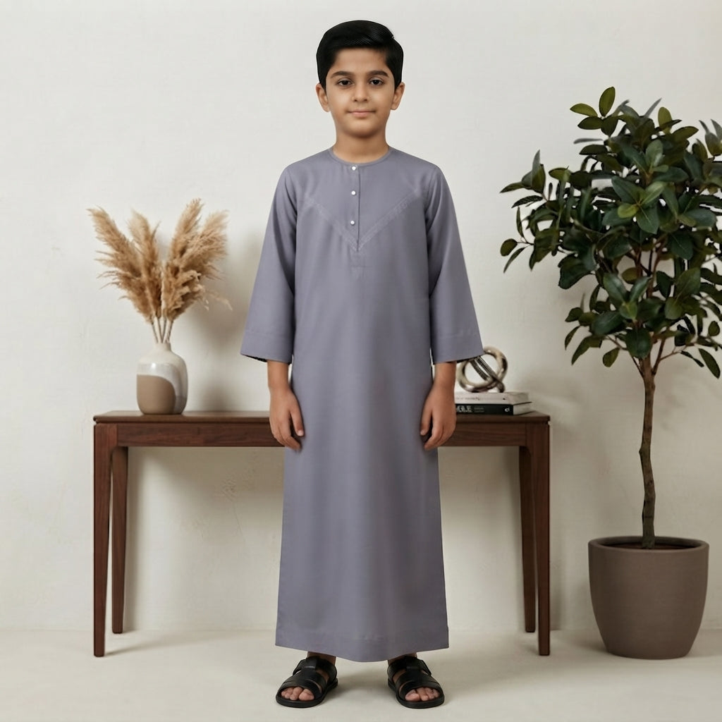 Davy Grey Boys Jubba Thobe