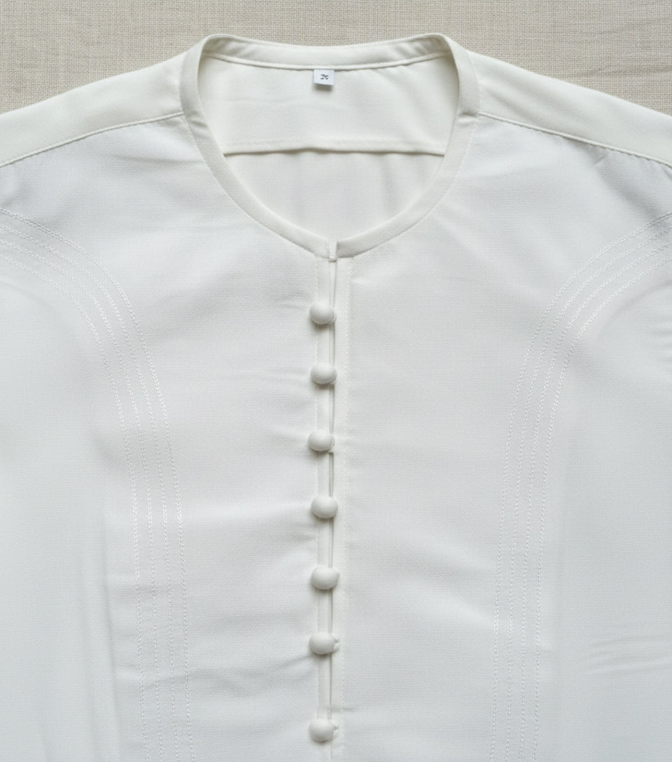 Kids White Designer Omani Thobe