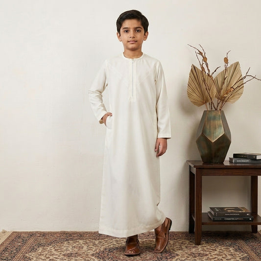 Off-White Kids Omani Jubba Thobe