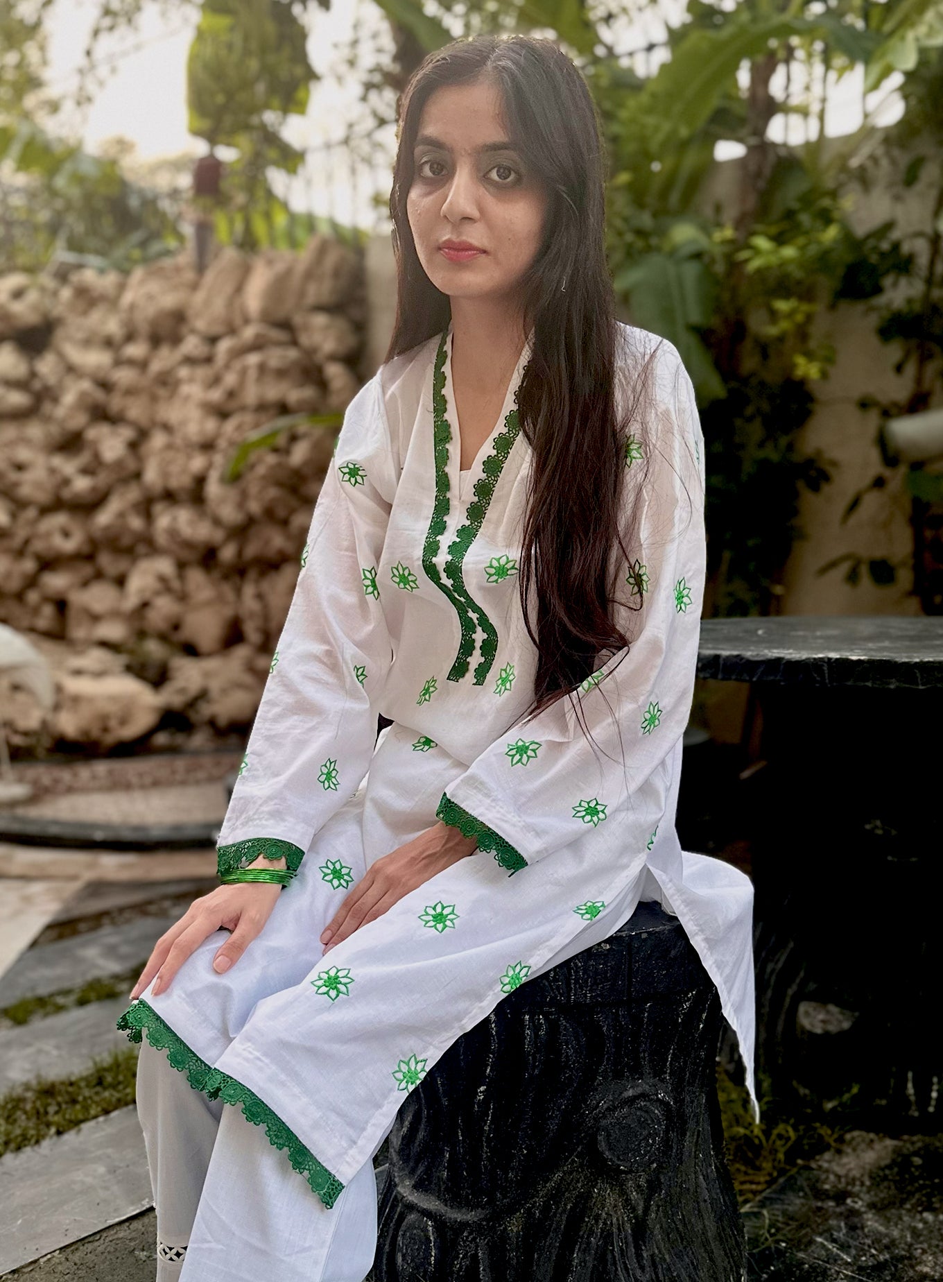 Sabz Sitara (Single Kurti)