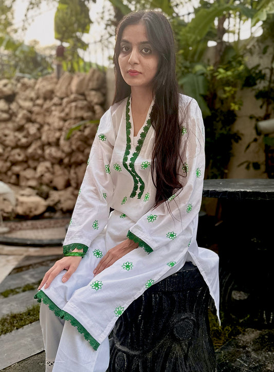 Sabz Sitara (Single Kurti)