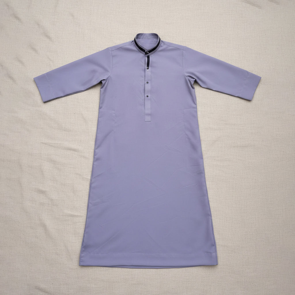 Smoke Grey Boys Jubba Thobe