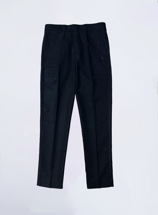 Black Formal Pant – Cotton Twill Fabric