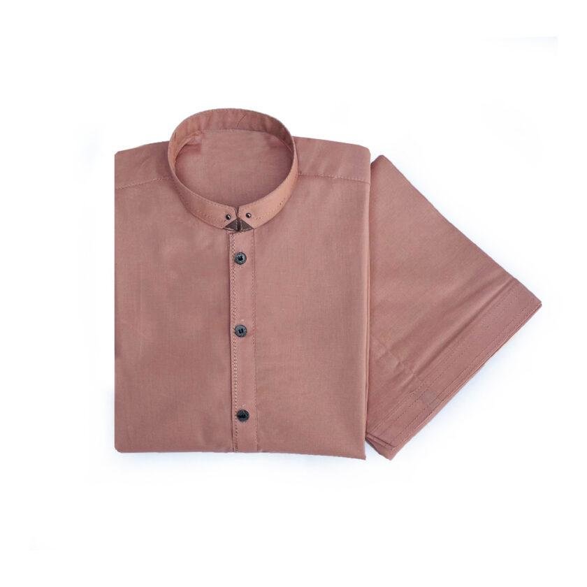 Rosy Brown shalwar kameez for boys