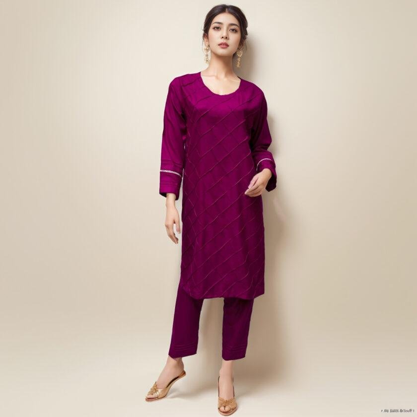 Reddish Magenta co ord sets women