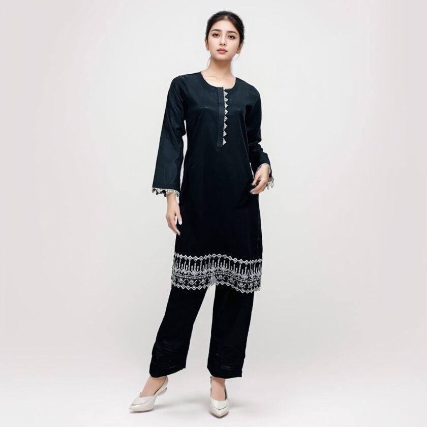 black kurti design for girl