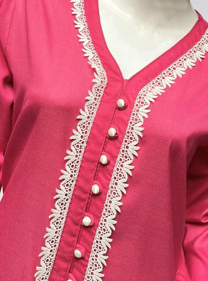 kurti design pink