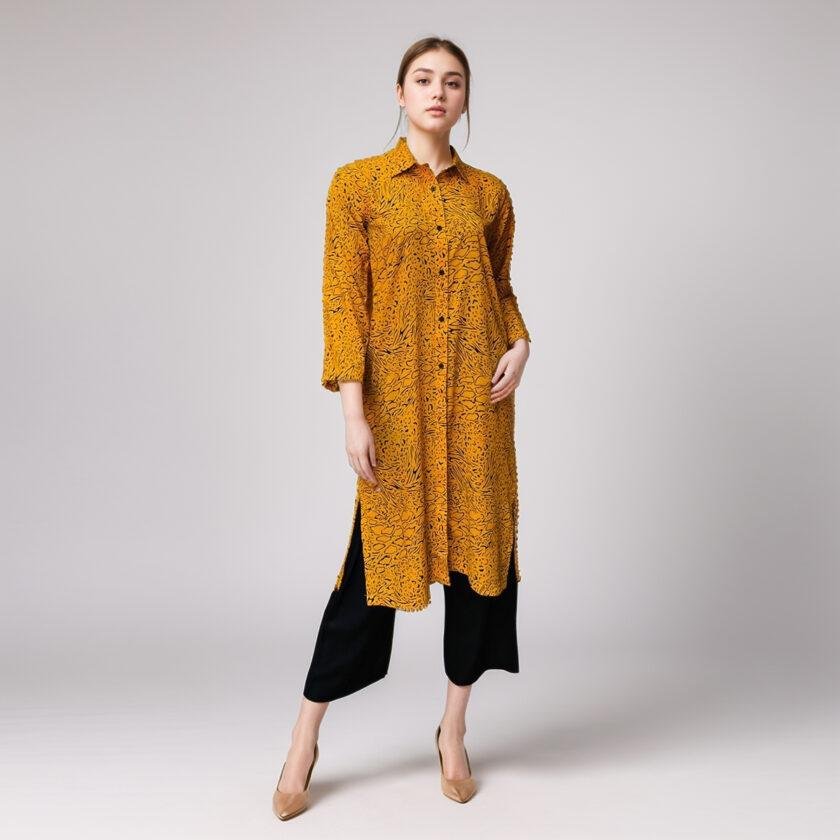 Golden Bell Linen co ord set women